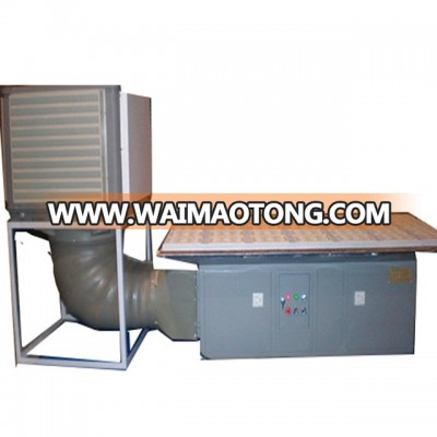 factory provide movable dust collector sanding table for polishing LYD-2030