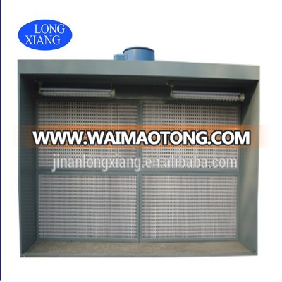 Dry type filtering spray booth/Open front industrial paint booth/mental coating equipment