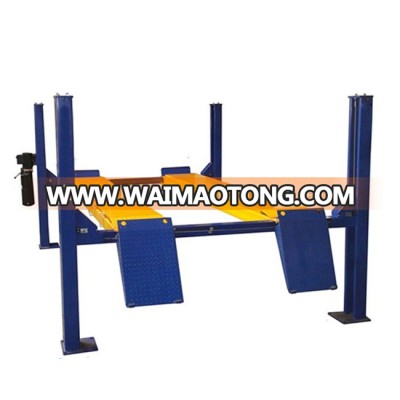 body shop machinery four post angled car lift