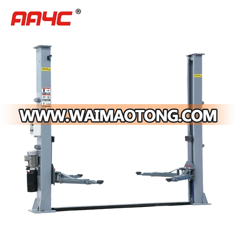 AA4C 4.0T Electrical release floorplate 2 post car lift